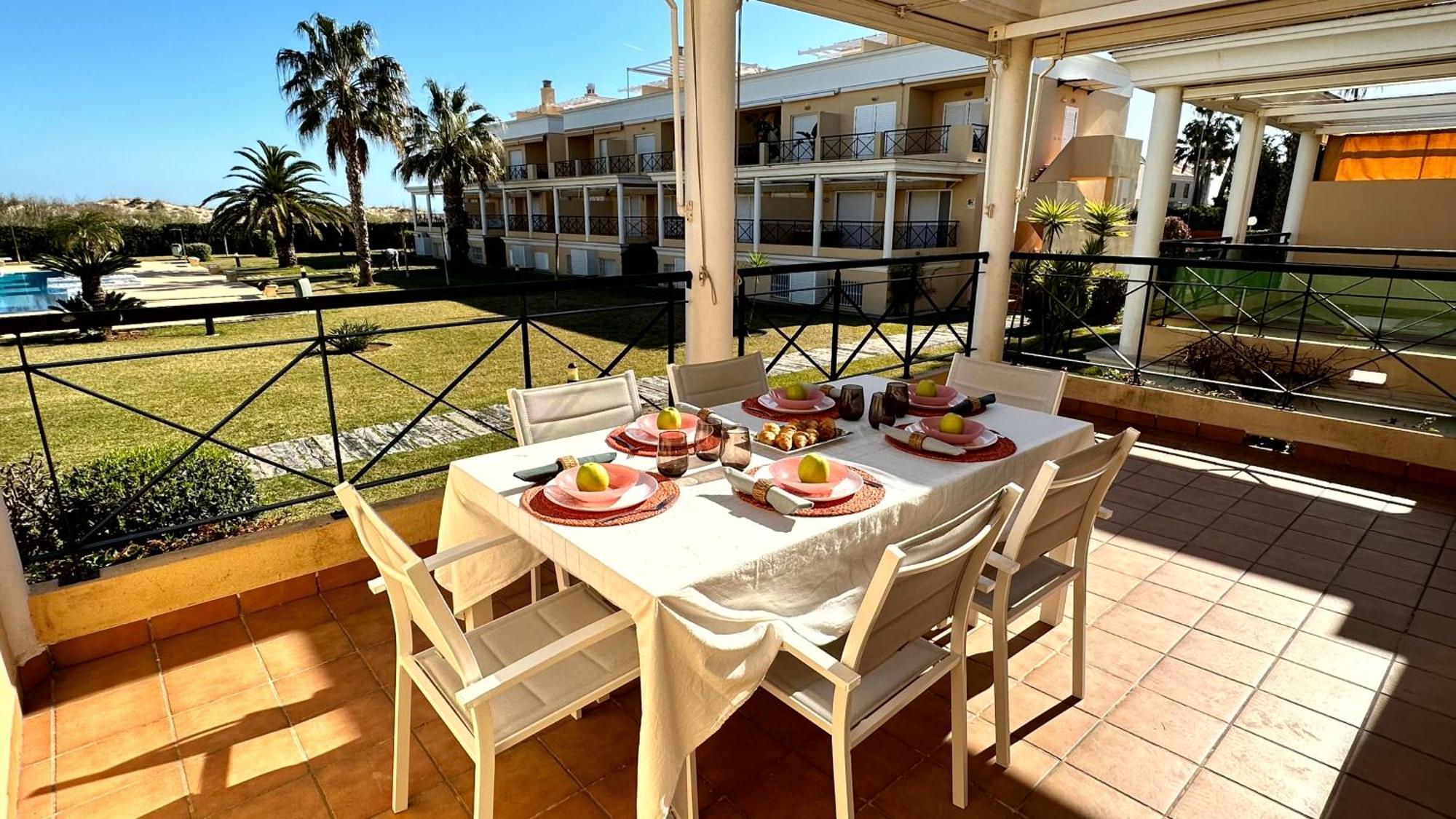 Casas Del Mar - Oliva Nova - Primera Linea De Playa Luaran gambar