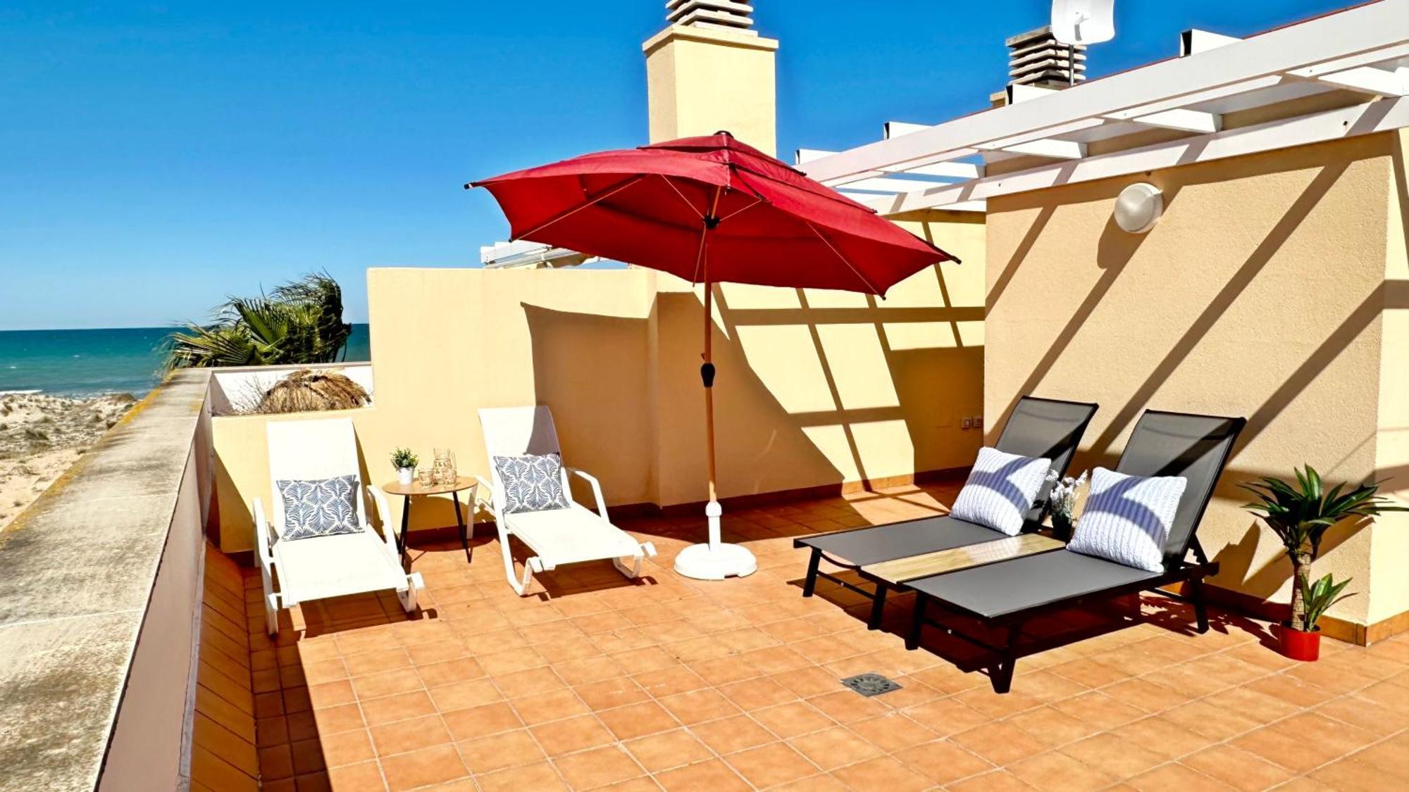 Casas Del Mar - Oliva Nova - Primera Linea De Playa Luaran gambar