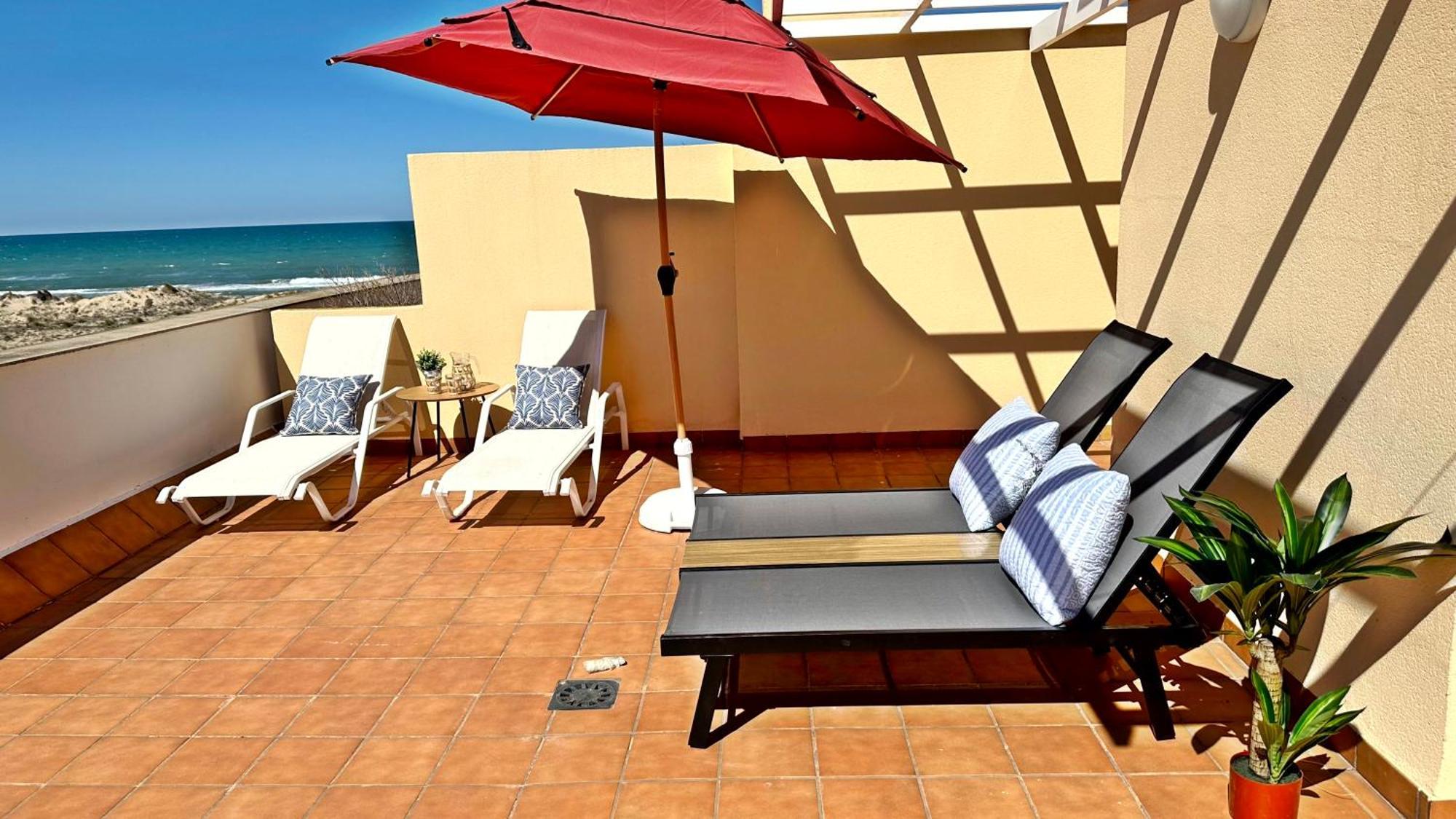 Casas Del Mar - Oliva Nova - Primera Linea De Playa Luaran gambar